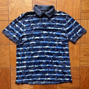 G-Star Polo Striped Shirt Size Large